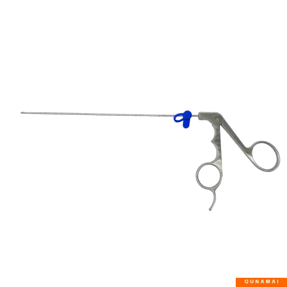 UBE surgical tools for Cervical vertebrae, ultra-fine anti-adhesion cervical nucleus pulposus forceps, 2MM triangular head straight type