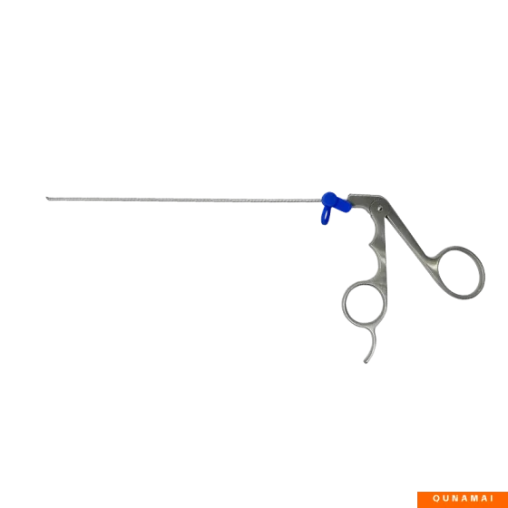 UBE surgical tools: Ultra-fine anti-adhesion cervical nucleus pulposus forceps for cervical vertebrae, 2MM triangular upward-curved type