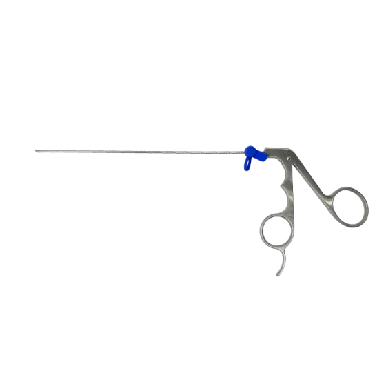 UBE surgical tools: Ultra-fine anti-adhesion cervical nucleus pulposus forceps for cervical vertebrae, 2MM triangular upward-curved type