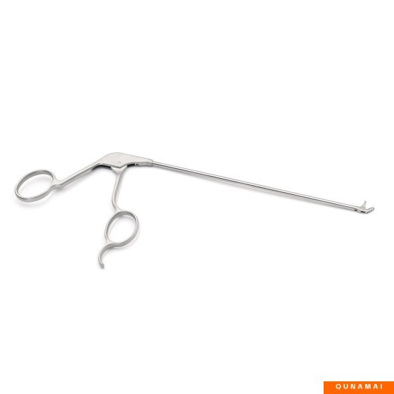 The UBE surgical tool occlusal forceps is used for cutting the upward-curved type of ligamentum flavum