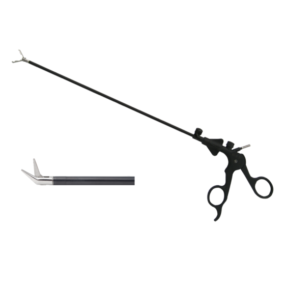 Las tijeras del instrumento quirúrgico laparoson inclinadas hacia arriba por 30°, 5MMX330MM