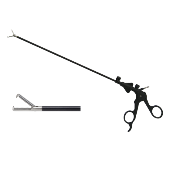 Laparoscopic surgical instrument gripper (mouse tooth) 5MMX330MM