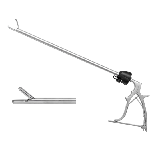 Лапароскопические хирургические инструменты: щипцы (удаление камней желчного пузыря), 10MMX330MM