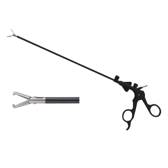 Лапароскопический хирургический инструмент гриппер (поперечные зубы) полость 5MMX330MM