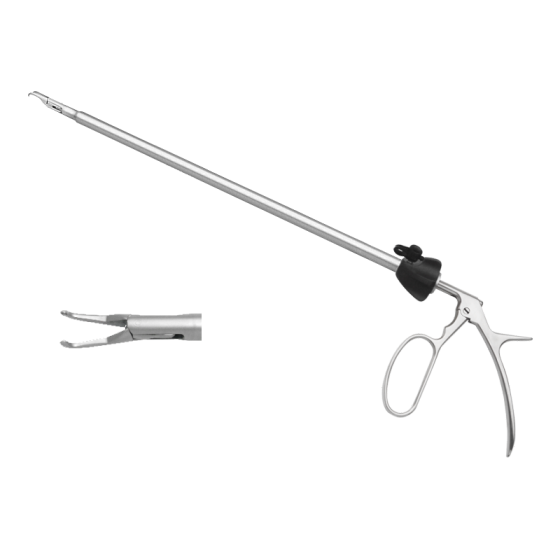 Conjunto de instrumentos para cirugía laparoscópica de vesícula biliar