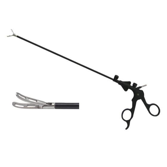 Pince laparoscopique pour instrument chirurgical (pince gastrique à deux trous) 5MMX330MM