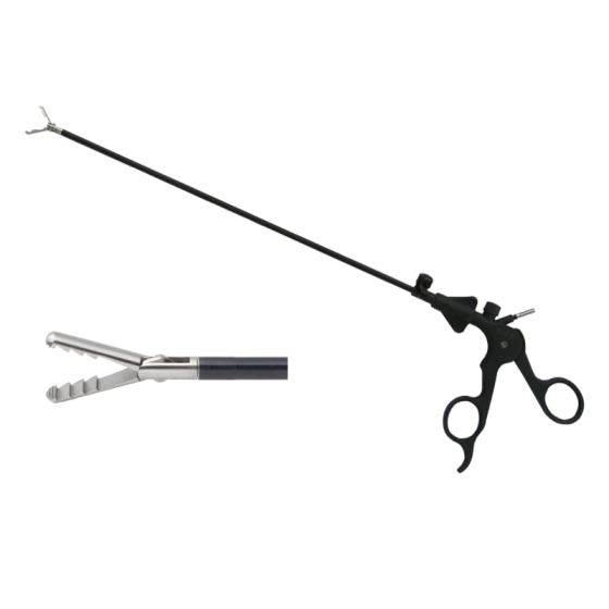 Pince laparoscopique pour instrument chirurgical (dents inversées) 5MMX330MM