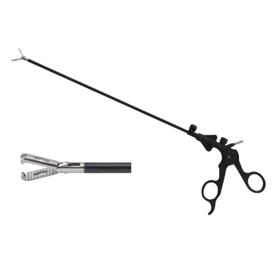 Pince laparoscopique pour instrument chirurgical (dent de souris) double action 5MMX330MM