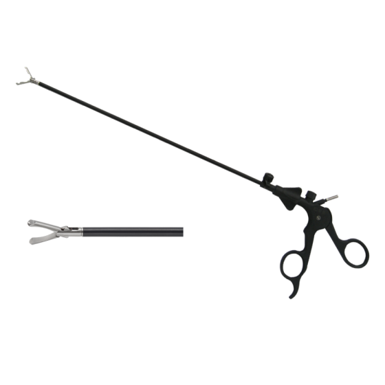 Instrument chirurgical laparoscopique forceps de saisie (ureter) 5MMX330MM