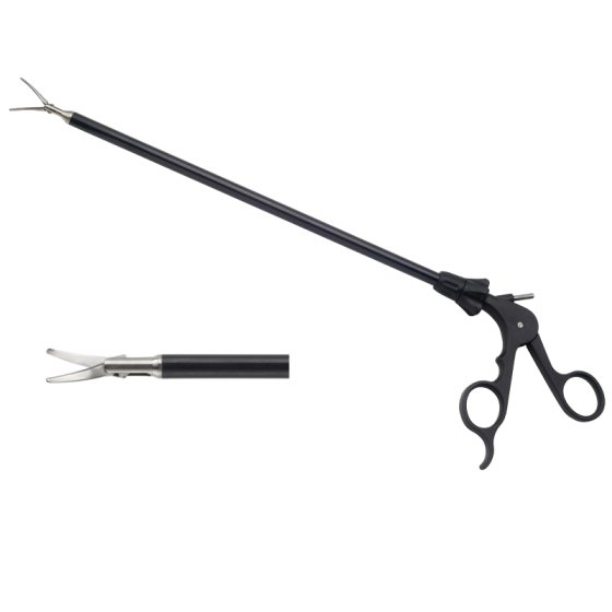 Лапароскопические ножницы для хирургических инструментов (изогнутые ножницы) 10MMX330MM