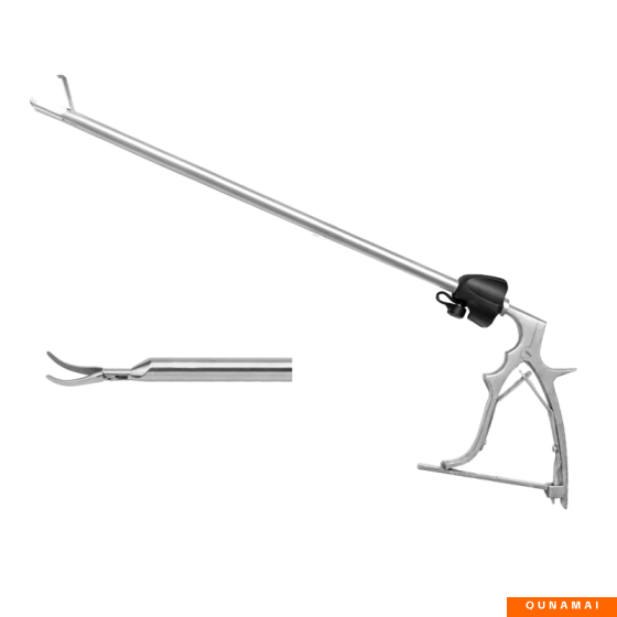 Laparoscopic surgical instrument separation forceps (bent) 45° 10MMX330MM