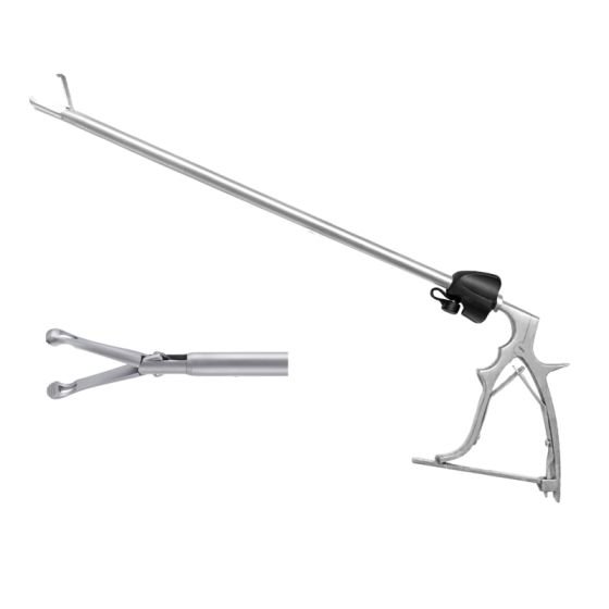 Laparoscopic surgical instrument forceps (non-invasive) 10MMX330MM