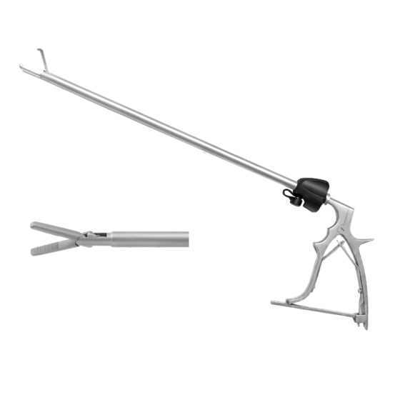Pinde de instrumento quirúrgico laparolaparo(pico de pato) 10MMX330MM