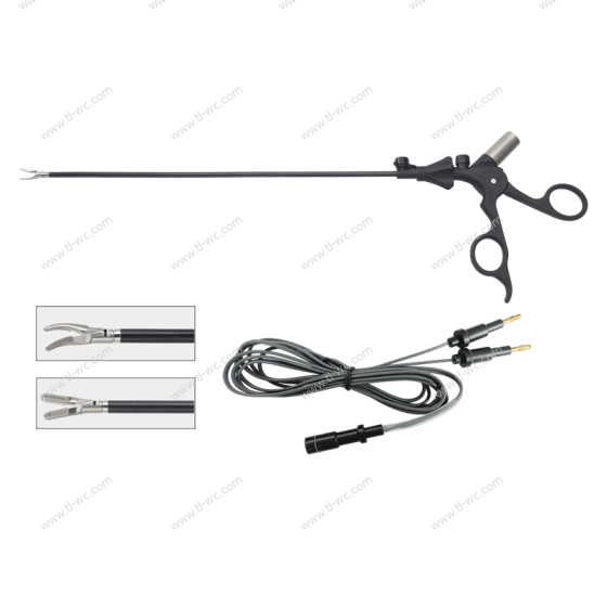 腹腔鏡手術器具:バイポーラ電気凝固鉗子(三部鉗子)5 mmx320mm