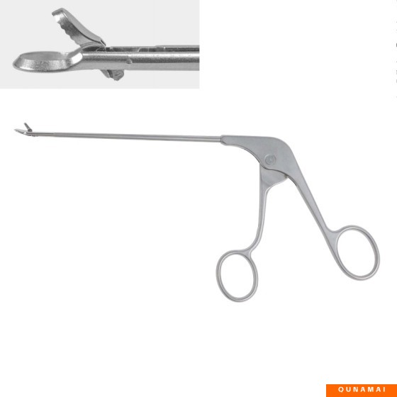 Arthroscopy - Oval bite cutting forceps - blue forceps - oval - straight - Specification - 4.5mm x 120mm