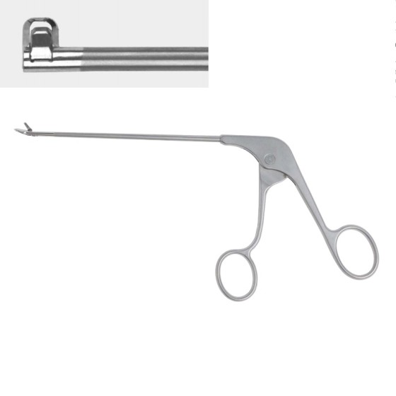 Arthroscopy - right cut 90°- Blue forceps - right cut 90° bite cut forceps - right cut 90°- Specification - 34.4mm x 120mm