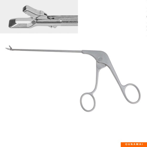 Arthroscopy - Square bite cutting pliers - blue pliers - shovel-shaped bite cutting pliers - Straight type - Specification - 4.5mm x 120mm