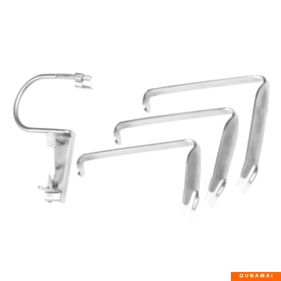 Laryngeal surgical instruments - Davis Mouth opener 4X1