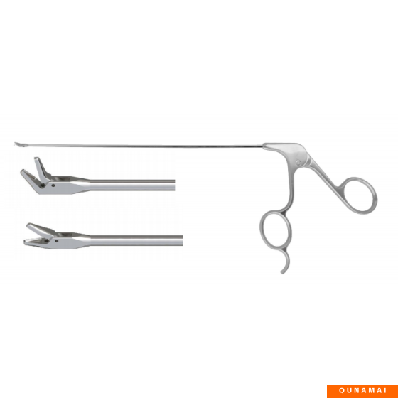 Laryngeal surgical instruments - microlaryngeal forceps - triangular type