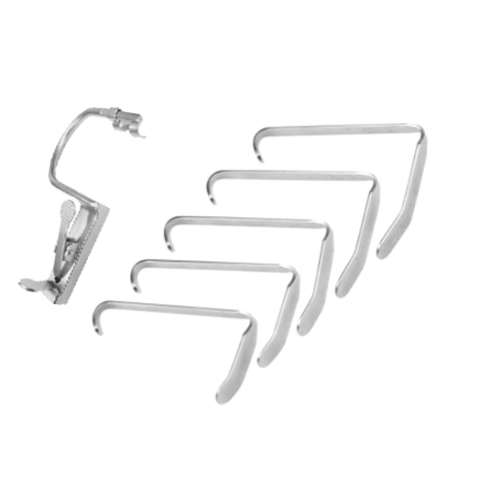 Laryngeal surgical instruments - Anesthesia opening device, 6X1 on the right side