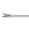 喉外科器械。微喉钳。三角型 - 三角型: 3.5MMX260MM/0°;