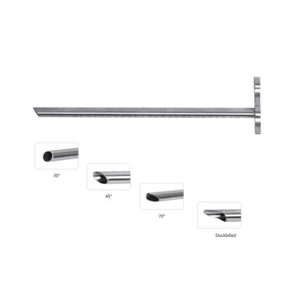 Spinal endoscope working cannula surgical instrument