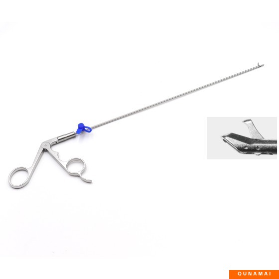 Spinal endoscope - Ligamentum flavum biting and cutting forceps - 2.5mm x 330mm -45°