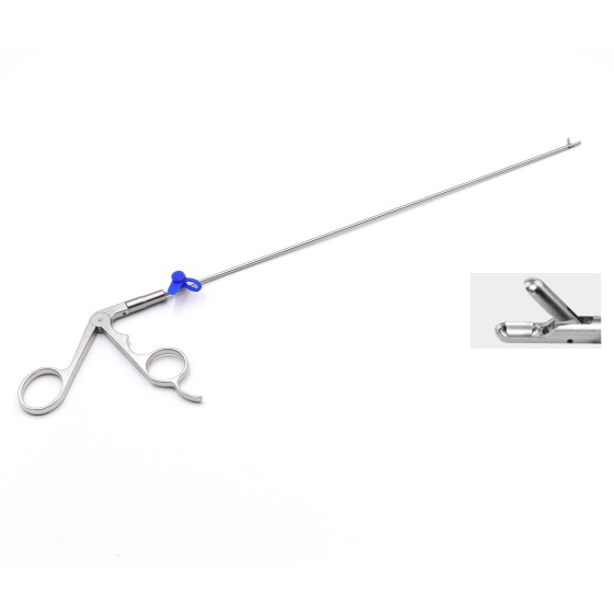Endoscopio spinale - pulposus forceps - 2,5 mm x 330mm -0 bicchierino lungo