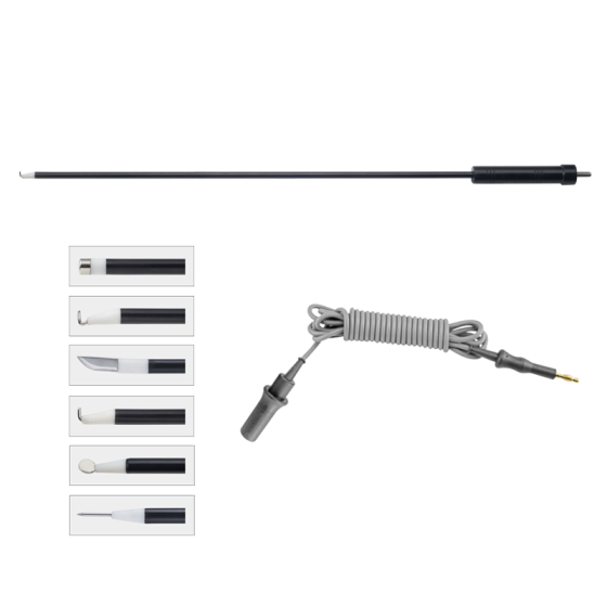 Лапароскопические хирургические инструменты, одноступенчатая электрокоагуляция, покупка электроэнергии, электрический крюк в форме ножа, электрическая лопата, электроудочка в форме иглы