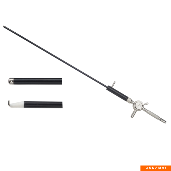 Laparoscopic surgical instrument electrocoagulator (with flushing) function (electric purchase) (electric rod)