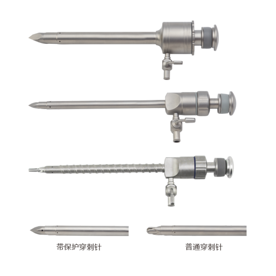 Laparoscopic surgical instrument puncture device puncture sealing ring accessory puncture and its converter