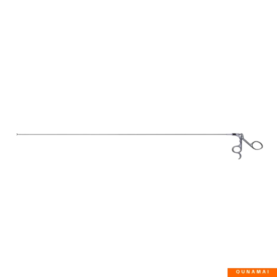 Ureteroscope with surgical forceps
